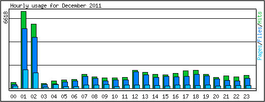 Hourly usage