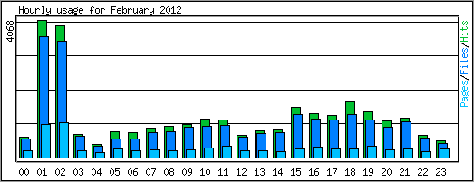 Hourly usage