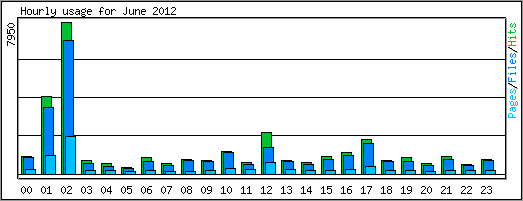 Hourly usage