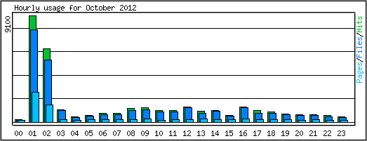 Hourly usage