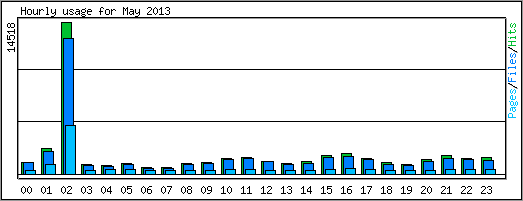 Hourly usage