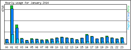 Hourly usage