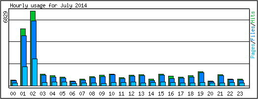 Hourly usage