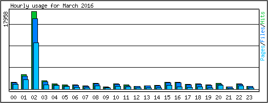 Hourly usage