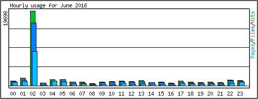 Hourly usage